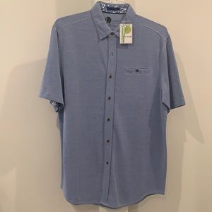 Nicoby short sleeve knit dress shirt